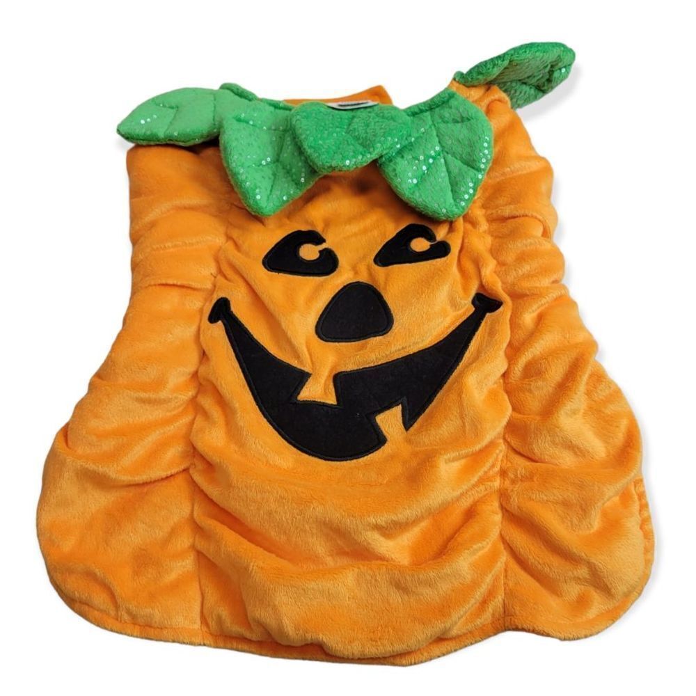 Top Paw Pet Halloween pumpkin jack-o-lantern costume L